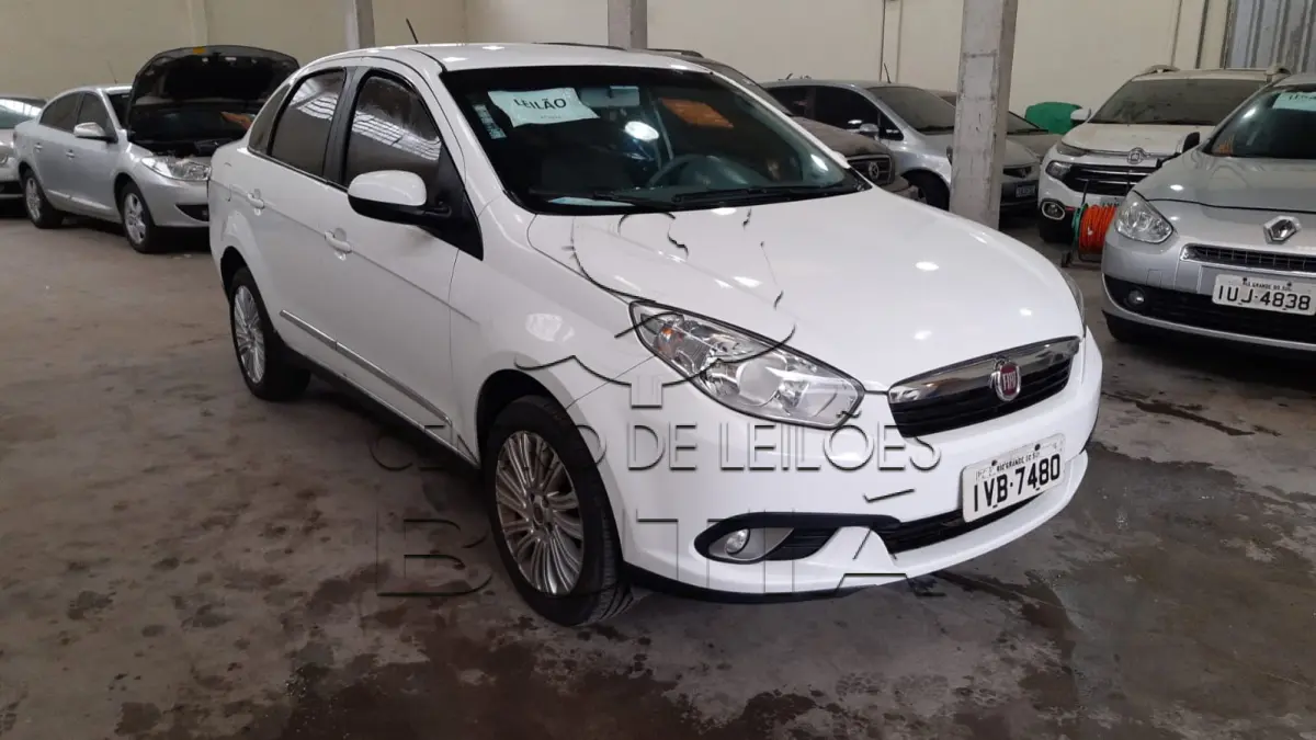 LOTE 011 - GRAND SIENA, PLACA OFICIAL IVB7480, ANO 2013, MODELO 2014,